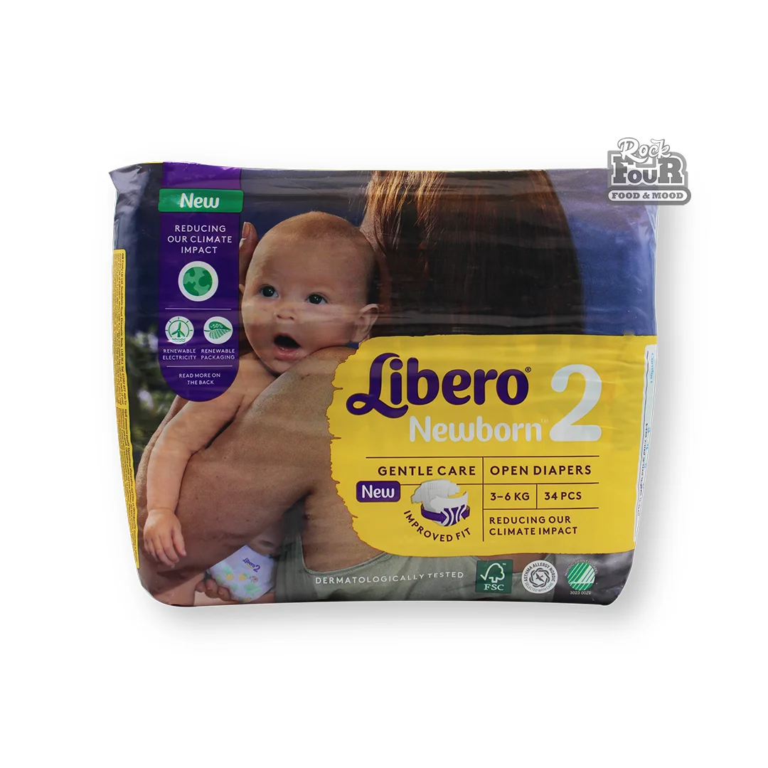 Տակդիր մանկական «Libero» 3-6կգ, 34հատ